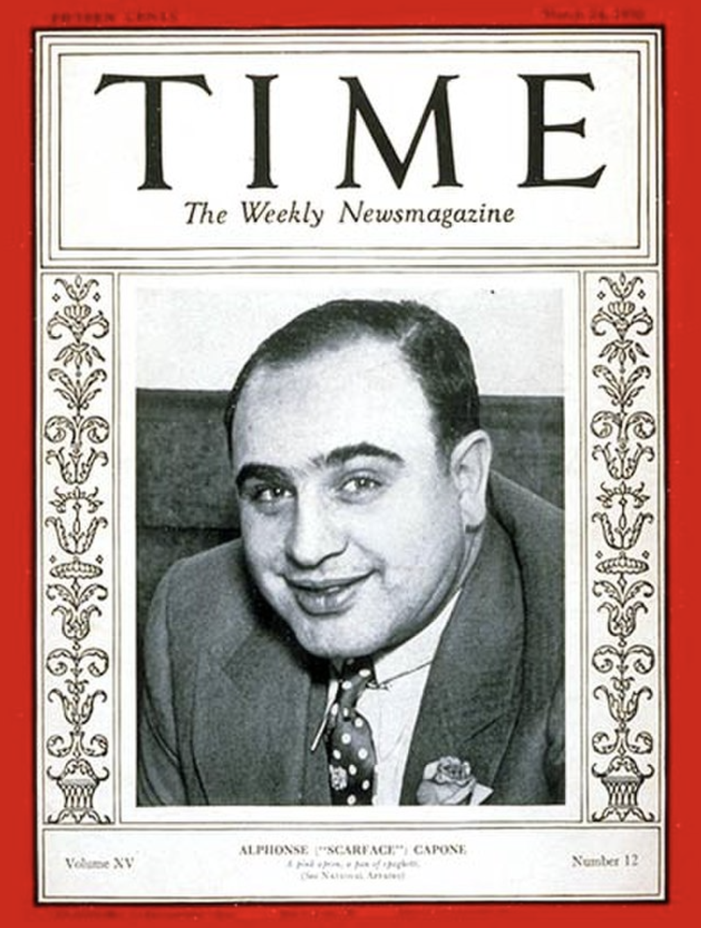 ramsay macdonald - Time The Weekly Newsmagazine Alphonse Scarface Capone Vv Number 12